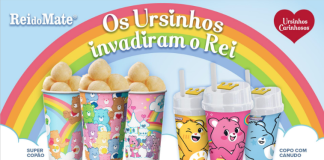Rei do Mate Apresenta: SuperCopão de Pão de Queijo dos Ursinhos Carinhosos e Copos com Canudo Colecionáveis