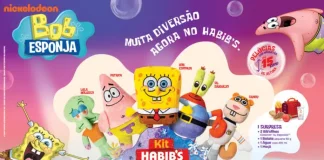 Bob Esponja é a nova surpresa do Habib’s