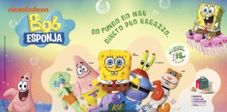 Habib’s e Ragazzo celebram 25 anos de Bob Esponja com pelúcias dos personagens