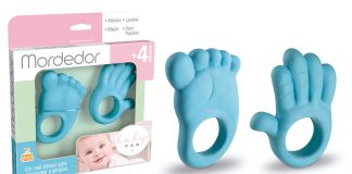 Além de entreter, os mordedores auxiliam no desenvolvimento oral-motor dos bebês