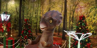 Dinossauros é o tema do Natal do Shopping D