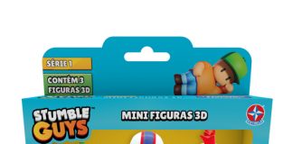 Estrela licencia figuras colecionáveis do jogo de sucesso Stumble Guys