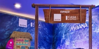Avon leva ambiente exclusivo para a pré-estreia de Moana 2
