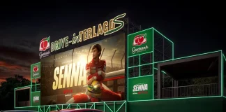 Guaraná Antarctica celebra minissérie ‘Senna’, da Netflix