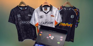 Capcom lança camisas de futebol inspiradas em Street Fighter