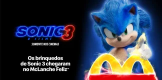 McLanche Feliz celebra o lançamento de “Sonic 3: O Filme”
