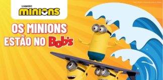 Minions chegam ao Bob’s para animar a temporada de verão