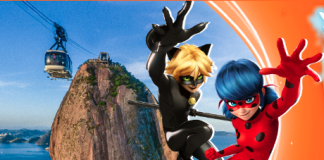 Ladybug e Cat Noir fazem a folia no Parque Bondinho Pão de AçúcarⓇ em programação especial no período carnavalesco