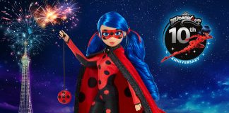 Miraculous Corp e Playmates Toys revelam boneca de colecionador do 10º Aniversário de Miraculous™ Ladybug
