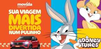 Movida lança campanha de Páscoa com Looney Tunes e presenteia clientes com copos colecionáveis