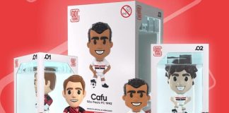Go! Toons e São Paulo Futebol Clube lançam bonecos oficiais em homenagem ao Título Mundial da FIFA de 1992