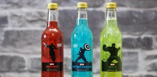 ‘Os Vingadores!’ lançamento de refrigerantes
