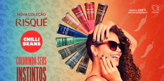Risqué e Chilli Beans lançam collab com produtos de ambas as marcas