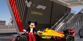 EXCLUSIVO: Disney e Fórmula 1 Revelam Colaboração Mickey e Amigos