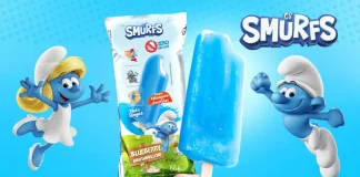 Paletitas lança picolé temático dos Smurfs