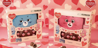 Cacau Show lança caixa de bombom com nécessaire dos Ursinhos Carinhosos