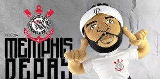 Corinthians lança boneco de Memphis Depay