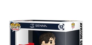 Candide lança novo Funko de Ayrton Senna, com edição que celebra trajetória do piloto na McLaren