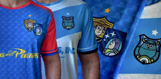 Roboto cria camisas de futebol exclusivas de Toy Story e Monstros S.A.