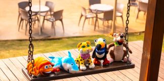 Os mascotes do Blue Park agora estão disponíveis em versão de pelúcia