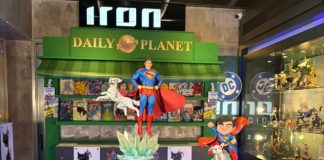 A Iron Studios Concept Store se transforma para celebrar Superman, novo filme da DC
