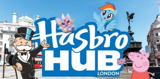 Hub Hasbro de Londres chega ao Piccadilly Circus