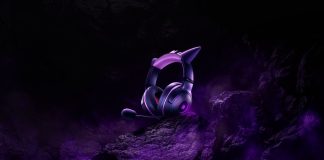 Razer expande a linha de Pokémon com novo headset Kraken Kitty V2- Gengar Edition