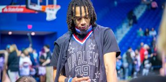 Preview especial com jogadores dos Harlem Globetrotters na NBA Store Arena SP