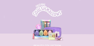 Squishmallows colabora com a Snapbrands em linha de beleza