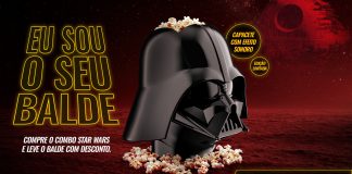 “Eu sou o seu balde!”: Cinemark anuncia novo combo premium do Darth Vader