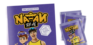 Natan por Aí vira álbum de figurinhas em lançamento inédito da Panini