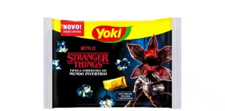 Yoki cria pipoca de Stranger Things com sabor misterioso e efeito congelante