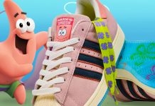Adidas lança Superstar “Patrick Star” em collab com a turma do Bob Esponja