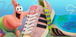 Adidas lança Superstar “Patrick Star” em collab com a turma do Bob Esponja
