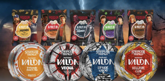 Valda apresenta embalagens temáticas e novos sabores inspirados em Stranger Things