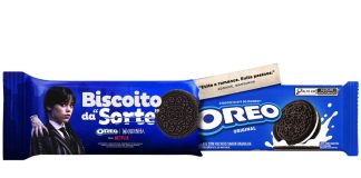 Oreo retoma parceria com Wandinha