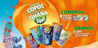 Tang aposta em copos colecionáveis de Stitch em nova promoção