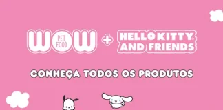 WOW Pet Food e Sanrio lançam linha exclusiva de petiscos da Hello Kitty and Friends