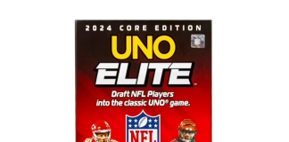 UNO® marca touchdown com UNO Elite™ NFL, novo baralho colecionável premium inspirado no futebol americano