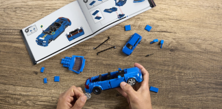 Mattel Brick Shop™ e Hot Wheels® lançam modelo colecionável de carro lendário da Audi
