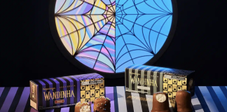 Kopenhagen lança edições especiais de Nhá Benta inspiradas em Wandinha