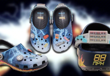 Crocs lança modelo celebrando 40 anos de De Volta Para o Futuro
