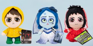 A Jazwares e a Warner Bros. lançaram uma linha de pelúcias assustadoras