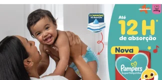 Pampers SuperSequinha lança estampa Baby Shark