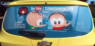 Mônica Toy estampa táxis no Rio de Janeiro