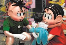 Meet&Greet com Mônica e Cebolinha acontece em shopping de São Paulo