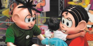 Meet&Greet com Mônica e Cebolinha acontece em shopping de São Paulo