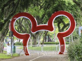 Disney já começou a montar seu Parque Mágico de Natal em Curitiba