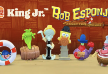 Burger King traz Bob Esponja para brindes do King Jr em dezembro