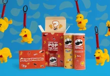 Lançamento de caixas misteriosas da Pringles